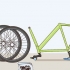 Dipingere una bicicletta