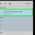 Crea una pagina indice in microsoft word