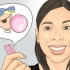 Soffiare una gomma da masticare