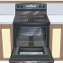 Usando un forno