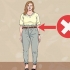 Indossare pantaloni di carta