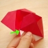 Come piegare una rosa dalla carta