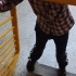 Fare una spinta su uno skateboard