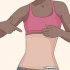 Indossa un trainer in vita