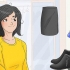 Stai bene con la tua uniforme scolastica