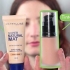 Usando una crema idratante colorata