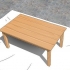 Finitura in legno di pino per esterni