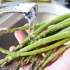 Preparazione degli asparagi verdi