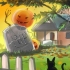 Applica le decorazioni di halloween