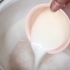 Preparare la farina d'avena con il latte