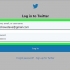 Accedi a twitter