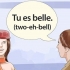 Sei bellissima dire in francese