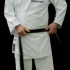 Indossa la cintura da karate