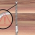 Identificazione di gioielli in platino e argento