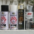 Usando vernice spray