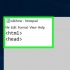 Sottolinea il testo in html