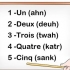 Contando fino a 10 in francese