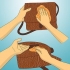 Ottenere cattivi odori da una vecchia borsa di pelle